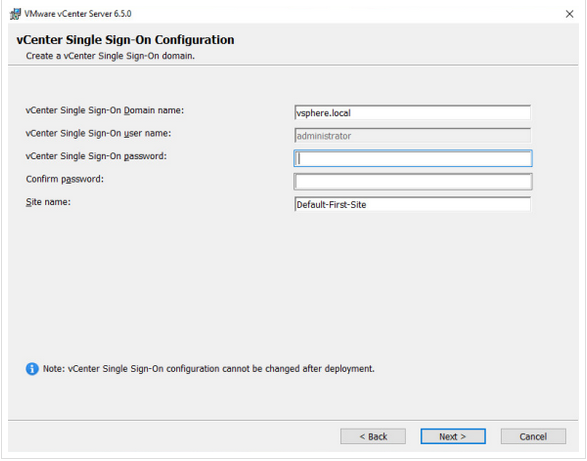 Create a new Single Sign-On domain