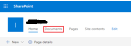 click on documents tab