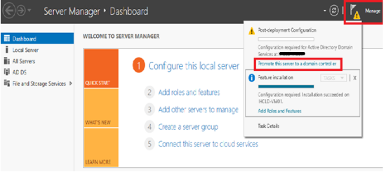 server to a domain controller