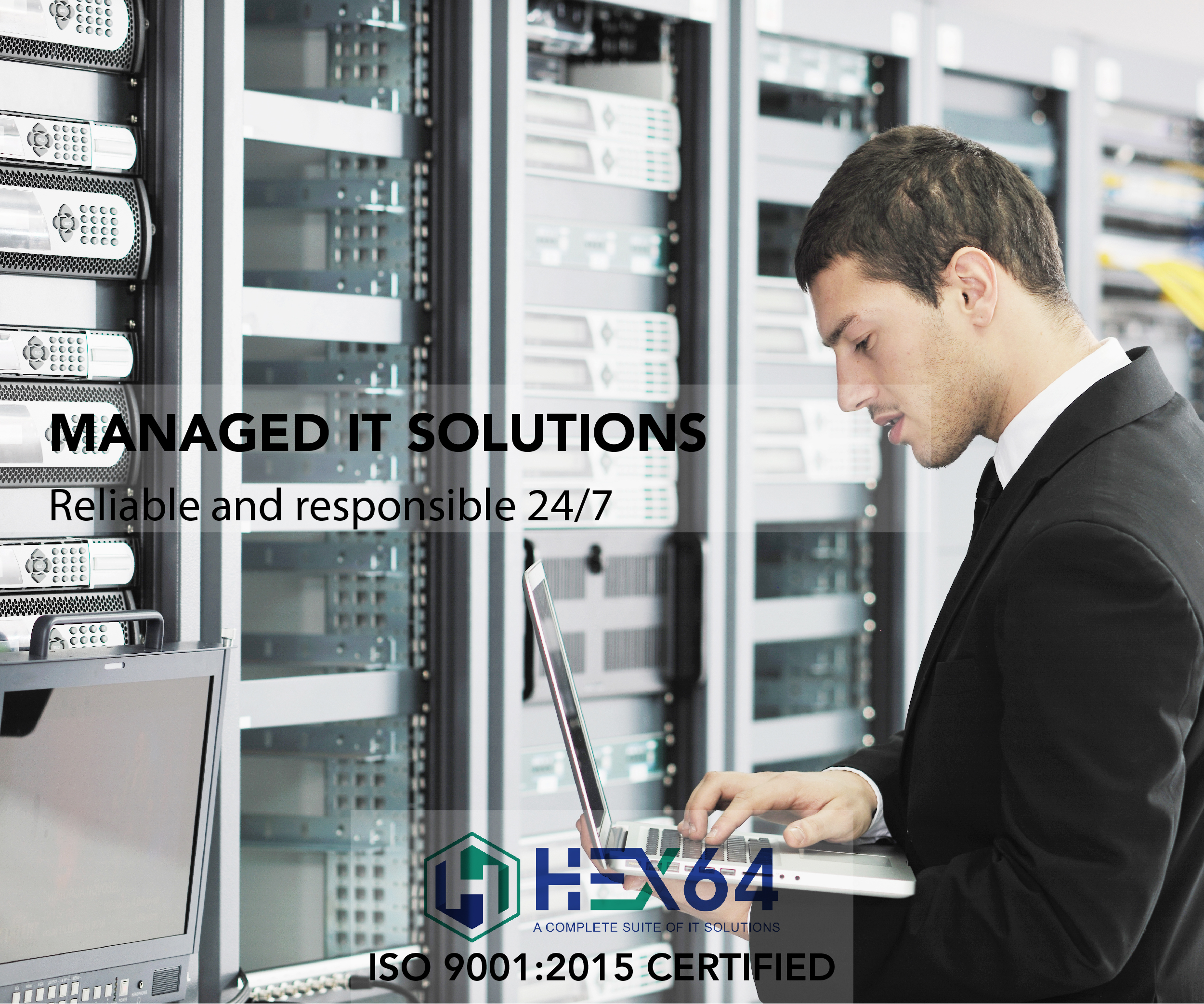 Your trusted managed IT services provider for IT reliability, stability, and security