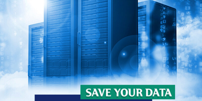 Save your data on the cloud.